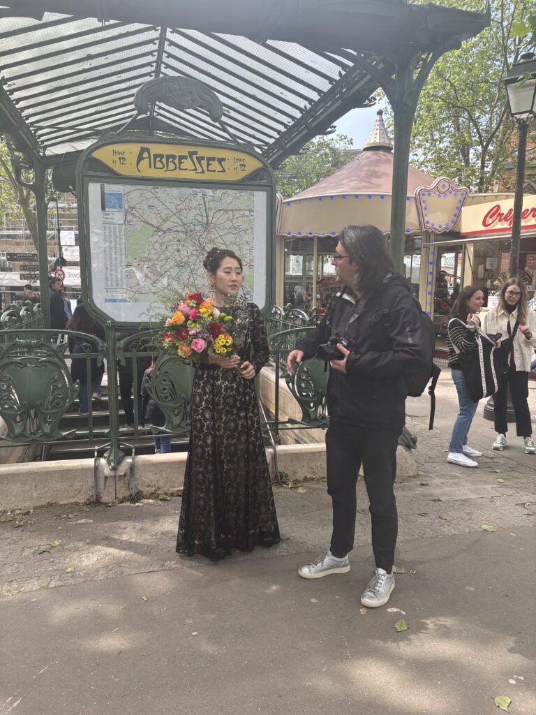 パリで撮影依頼